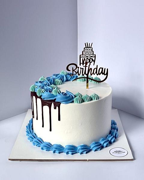 Buttercream Birthday Cake